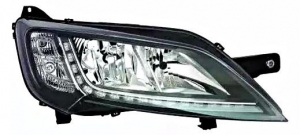 ФАР ЕЛЕКТРИЧЕСКИ ЧЕРЕН С LED (Е)